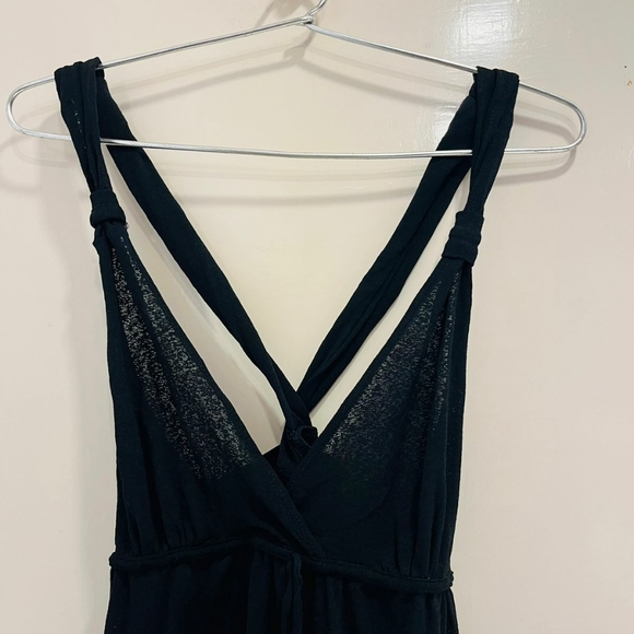 Black semi sheer dress - Picture 3 of 9